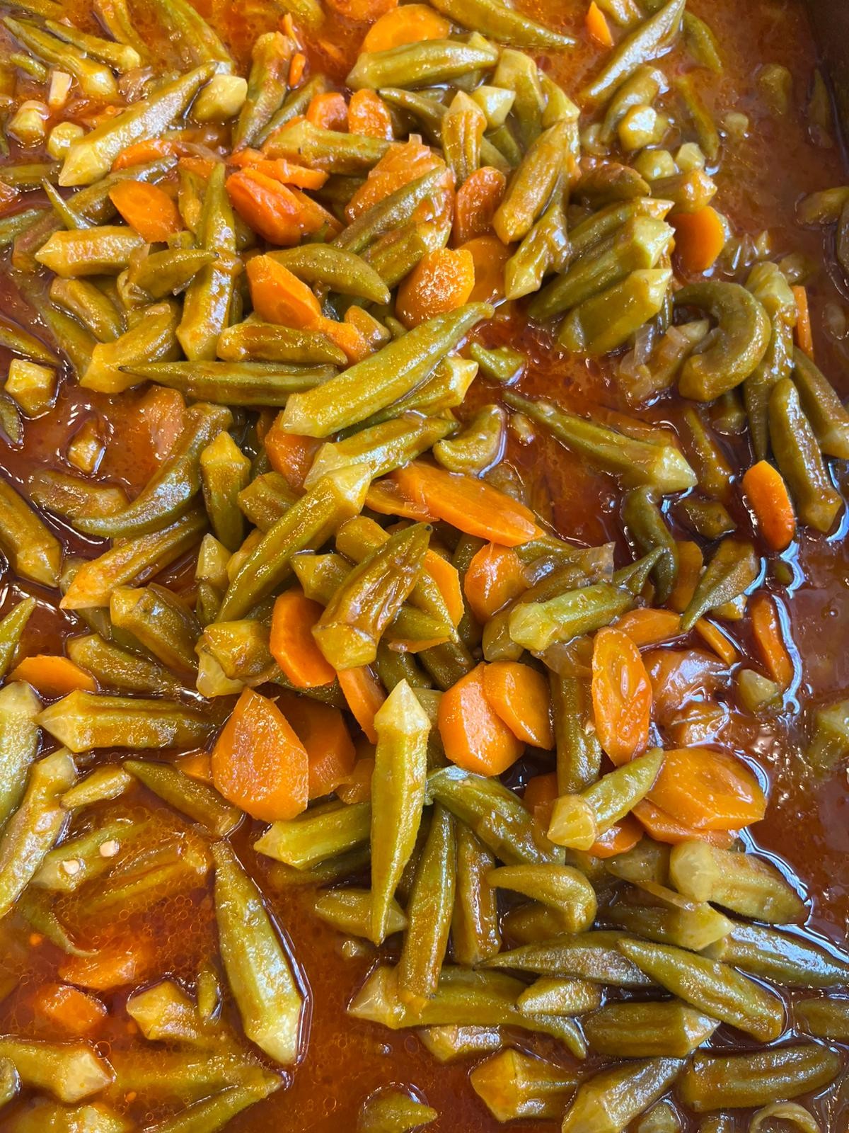 Zeytinyağlı Bamya